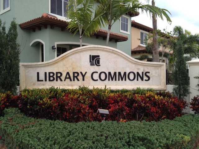 Library Commons Townhomes for Sale in East Boca Raton, Florida